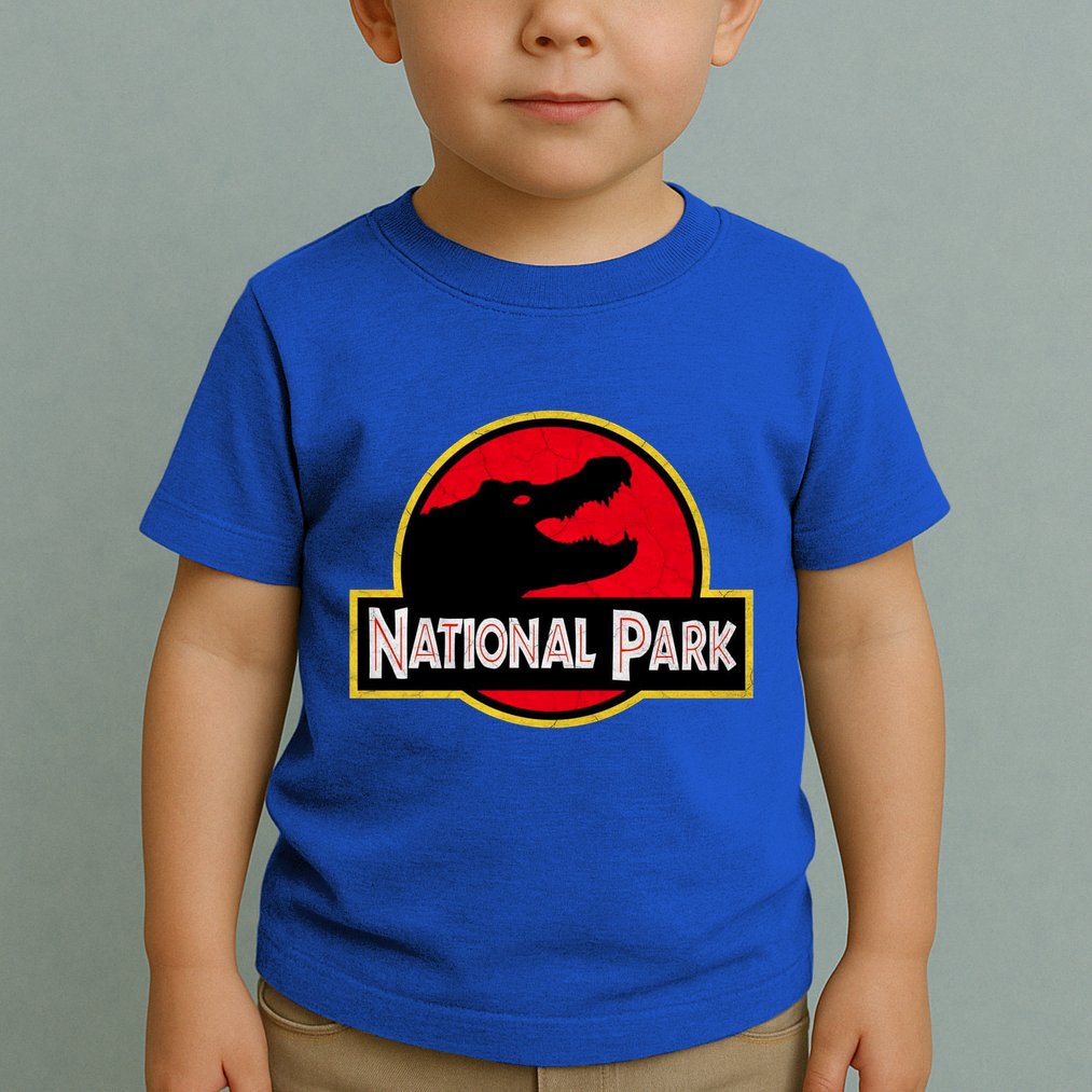Bird And Florida Alligator Of Everglades National Park Toddler T-Shirt