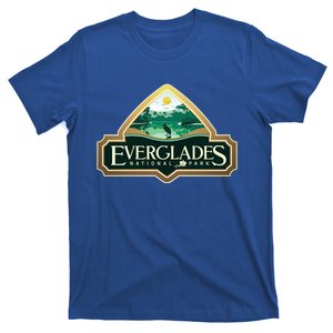 Bird And Florida Alligator Of Everglades National Park T-Shirt