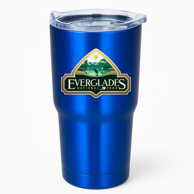 Bird And Florida Alligator Of Everglades National Park Tumbler