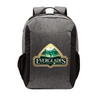 Bird And Florida Alligator Of Everglades National Park Vector Backpack