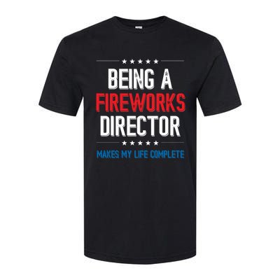 Being A Fireworks Director Firework Director Gift Softstyle CVC T-Shirt