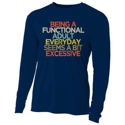 Being A Functional Adult Everyday Seems A Bit Excessive Cooling Performance Long Sleeve Crew