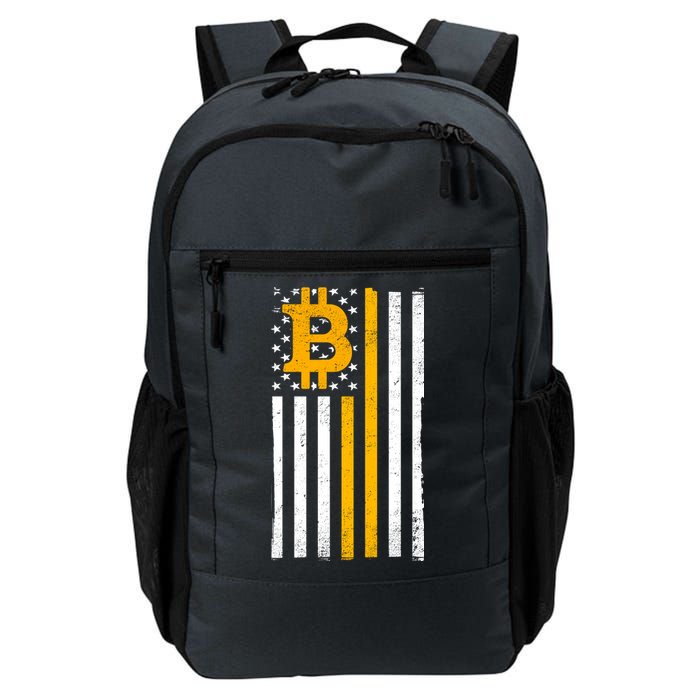Bitcoin American Flag Crypto Backpack