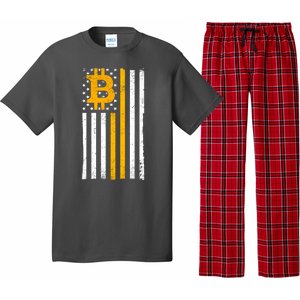 Bitcoin American Flag Crypto Pajama Set