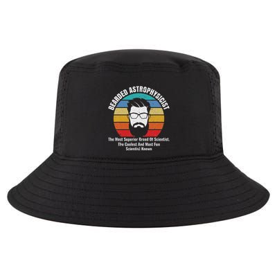 Bearded Astrophysicist Funny Astrophysics Definition Cool Comfort Performance Bucket Hat