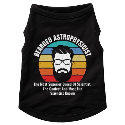Bearded Astrophysicist Funny Astrophysics Definition Doggie Tank