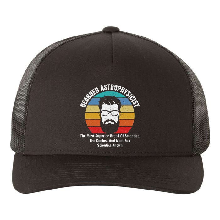 Bearded Astrophysicist Funny Astrophysics Definition Yupoong Adult 5-Panel Trucker Hat
