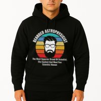 Bearded Astrophysicist Funny Astrophysics Definition Hoodie