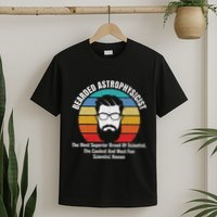 Bearded Astrophysicist Funny Astrophysics Definition T-Shirt