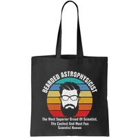 Bearded Astrophysicist Funny Astrophysics Definition Bag