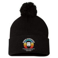 Bearded Astrophysicist Funny Astrophysics Definition Pom Pom 12in Knit Beanie