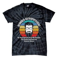 Bearded Astrophysicist Funny Astrophysics Definition Tie-Dye T-Shirt