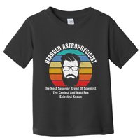 Bearded Astrophysicist Funny Astrophysics Definition Toddler T-Shirt