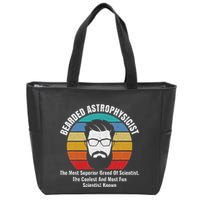 Bearded Astrophysicist Funny Astrophysics Definition Zip Tote Bag