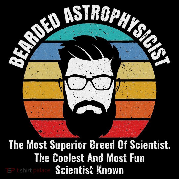 Bearded Astrophysicist Funny Astrophysics Definition Zip Tote Bag