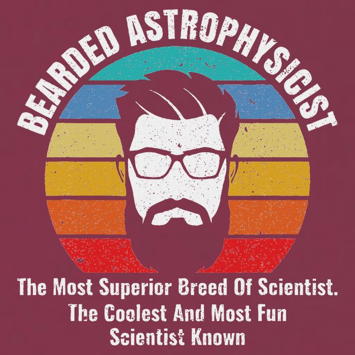 Bearded Astrophysicist Funny Astrophysics Definition 16oz Travel Tumbler