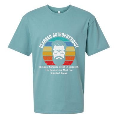 Bearded Astrophysicist Funny Astrophysics Definition Sueded Cloud Jersey T-Shirt