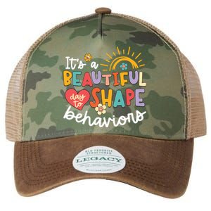 Behavior Analyst Funny Its A Beautiful Day To Shape Behaviors Legacy Tie Dye Trucker Hat