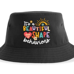 Behavior Analyst Funny Its A Beautiful Day To Shape Behaviors Sustainable Bucket Hat