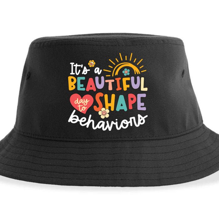 Behavior Analyst Funny Its A Beautiful Day To Shape Behaviors Sustainable Bucket Hat