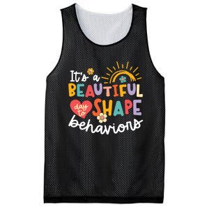 Behavior Analyst Funny Its A Beautiful Day To Shape Behaviors Mesh Reversible Basketball Jersey Tank