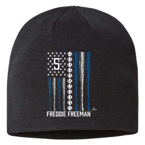 Baseball American Flag Freddie Los Angeles Baseball Sustainable Beanie