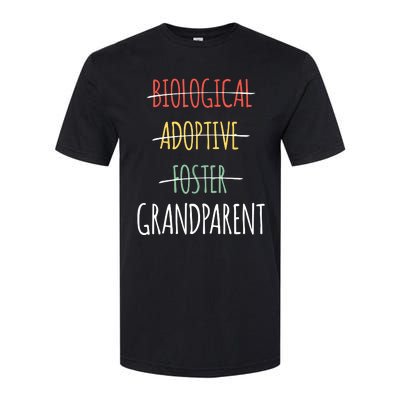 Biological Adoptive Foster Grandparent Softstyle® CVC T-Shirt