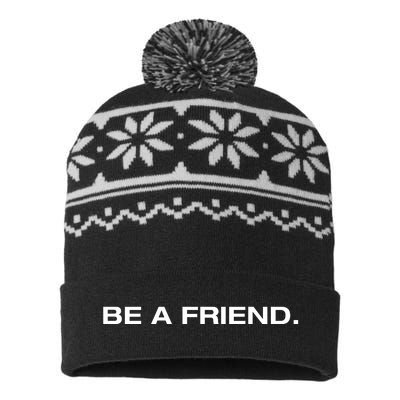 Be A Friend USA-Made Snowflake Beanie