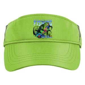 Bass Attitude Fishing Catch And Release Adult Drive Performance Visor