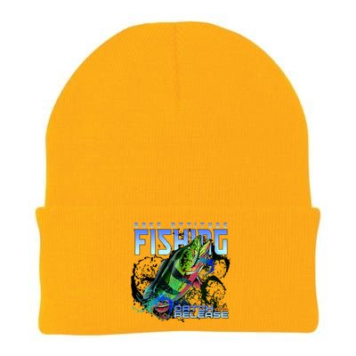 Bass Attitude Fishing Catch And Release Knit Cap Winter Beanie