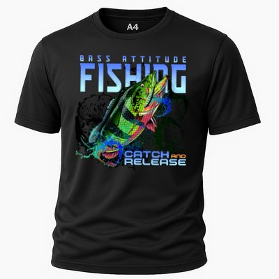 Bass Attitude Fishing Catch And Release Performance Shirt