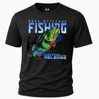 Bass Attitude Fishing Catch And Release Cooling Performance Crew T-Shirt