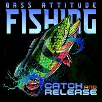Bass Attitude Fishing Catch And Release Bucket Hat