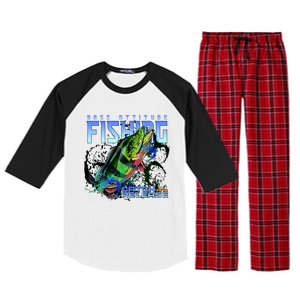 Bass Attitude Fishing Catch And Release Raglan Sleeve Pajama Set