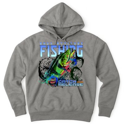 Bass Attitude Fishing Catch And Release Hoodie