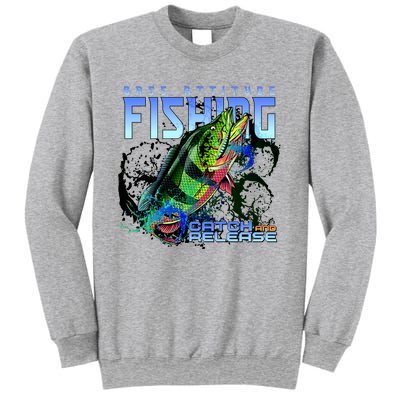 Bass Attitude Fishing Catch And Release Sweatshirt