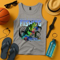 Bass Attitude Fishing Catch And Release Tank Top
