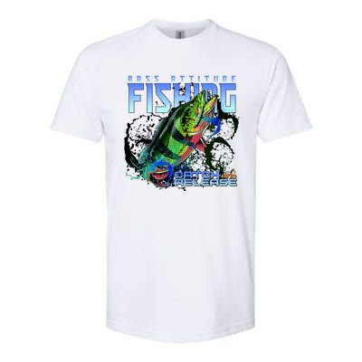 Bass Attitude Fishing Catch And Release Softstyle® CVC T-Shirt