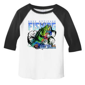 Bass Attitude Fishing Catch And Release Toddler Fine Jersey T-Shirt