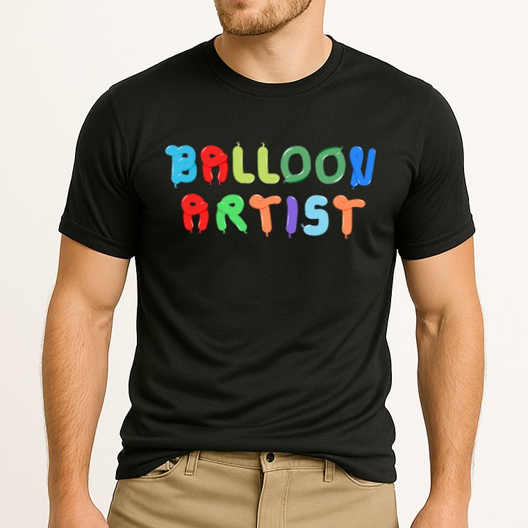 Balloon Artist  Fun Sculptor Balloon Twister Cooling Performance Crew T-Shirt