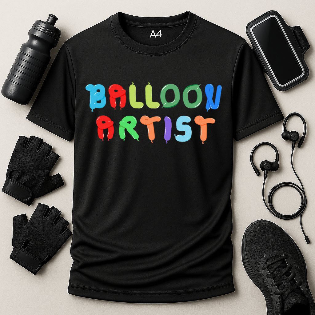 Balloon Artist  Fun Sculptor Balloon Twister Cooling Performance Crew T-Shirt