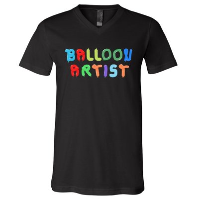 Balloon Artist  Fun Sculptor Balloon Twister V-Neck T-Shirt