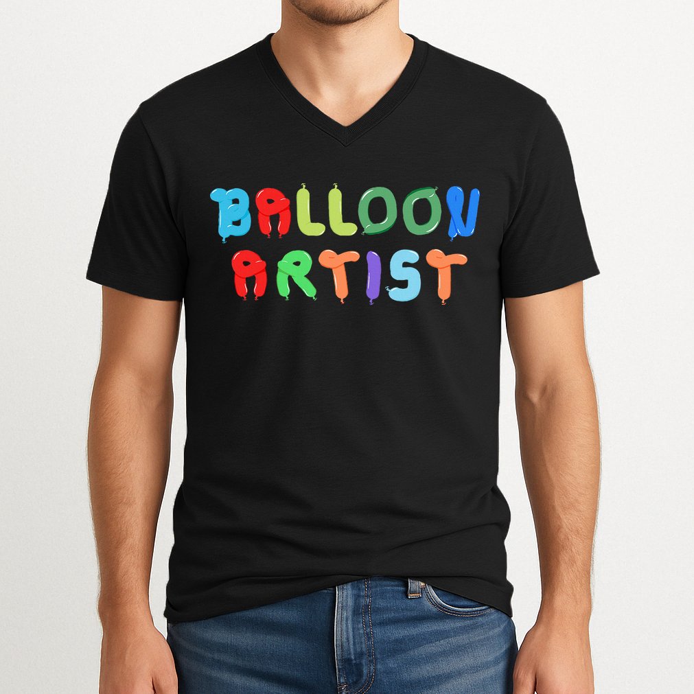 Balloon Artist  Fun Sculptor Balloon Twister V-Neck T-Shirt