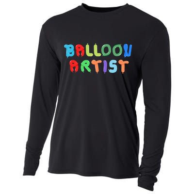 Balloon Artist  Fun Sculptor Balloon Twister Cooling Performance Long Sleeve Crew