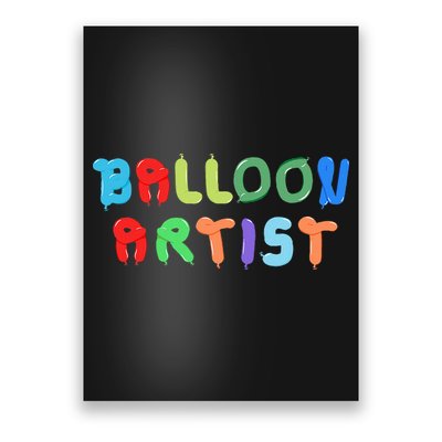 Balloon Artist  Fun Sculptor Balloon Twister Poster