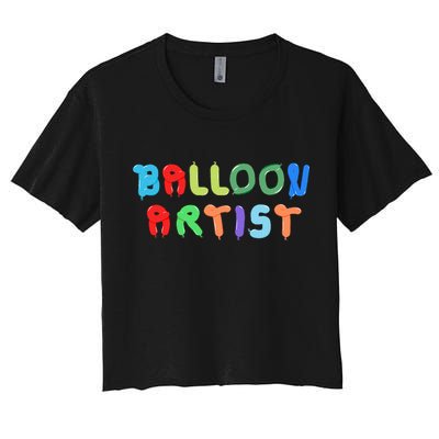 Balloon Artist  Fun Sculptor Balloon Twister Crop Top