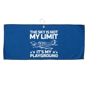 Best Airplane For Aviation Airplanes Plane Pilot Large Microfiber Waffle Golf Towel