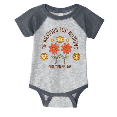 Be Anxious For Nothing Infant Baby Jersey Bodysuit
