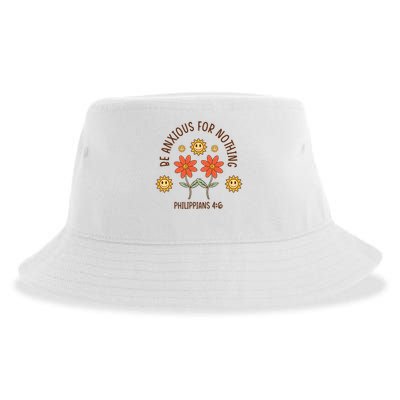 Be Anxious For Nothing Sustainable Bucket Hat