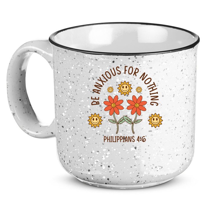 Be Anxious For Nothing 15oz Campfire Ceramic Mug